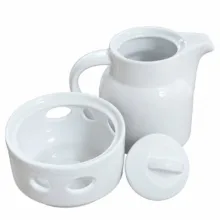 قوری و وارمر قوری مدل کلاسیک کد 156 گنجایش 600 میلی لیتر