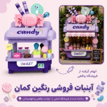 ساختنی 265 تکه مکانسم مدل باجه کندی شاپ کد 468