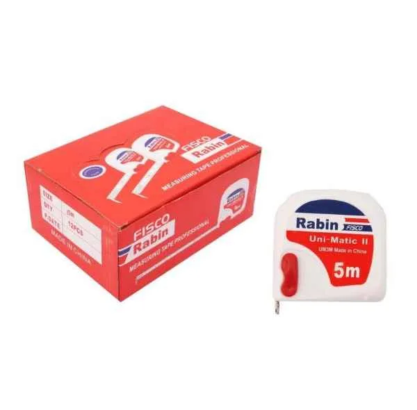 متر 5 متری رابین مدل UNI MATIC بسته 12 عددی