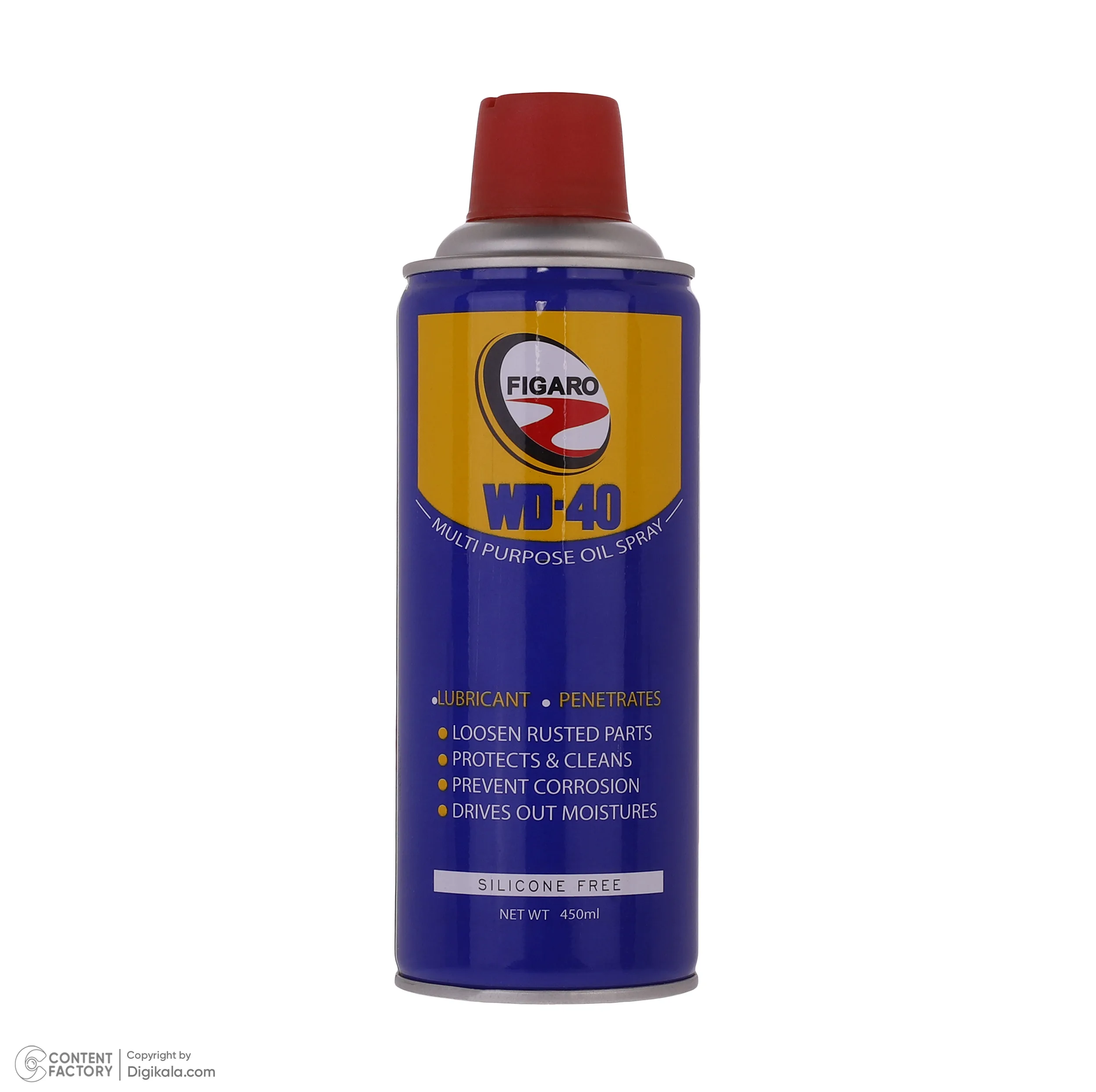 اسپری روان کننده فیگارو مدل WD-40 حجم 400 میلی لیتر مجموعه 4 عددی