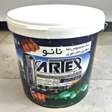 رنگ اکریلیک نما نانو سفید آرتکس مدل rc45 وزن 4 کیلوگرم