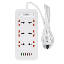 محافظ ولتاژ و شارژر و چندراهی برق پی زد ایکس مدل BKL-22