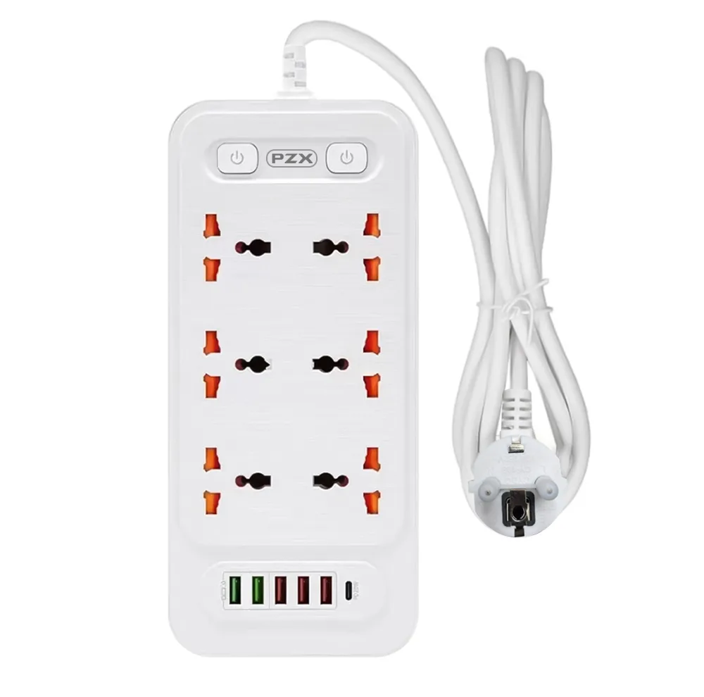 محافظ ولتاژ و شارژر و چندراهی برق پی زد ایکس مدل BKL-22