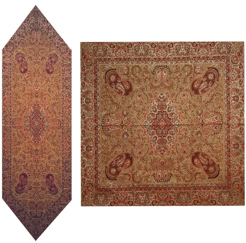 ست رومیزی ترمه کد T26RA49