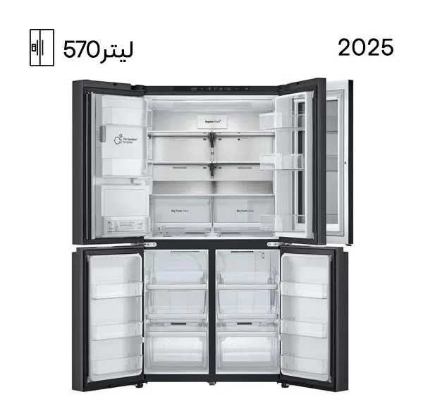 یخچال فریزر ساید بای ساید 30 فوت ال جی مدل GC-X24FFCBB