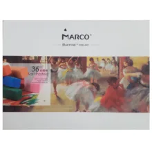 پاستل گچی 36 رنگ مدل marco fine art