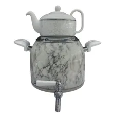 ست کتری و قوری نزاز طرح سنگ