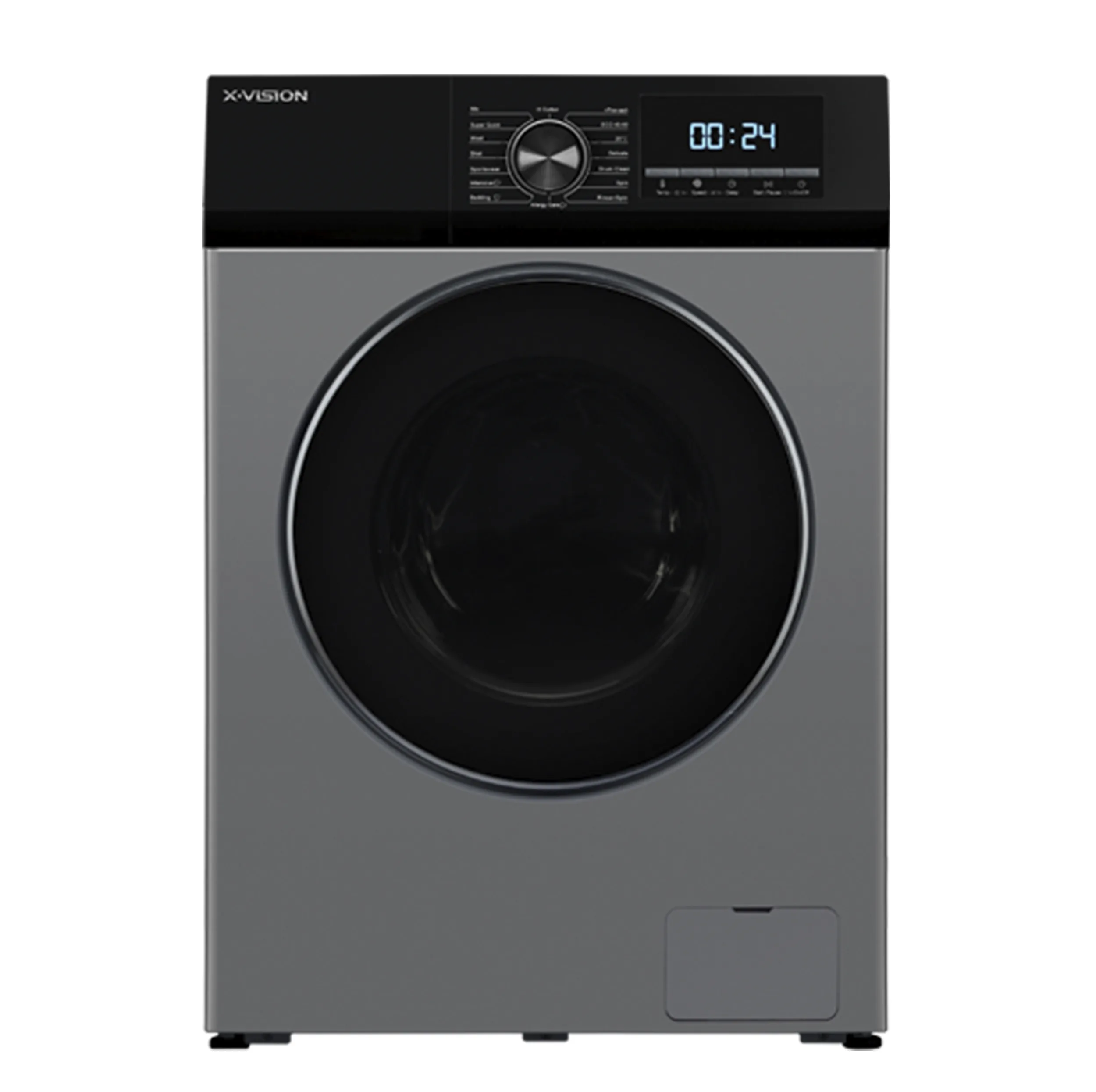 ماشین لباسشویی اتوماتیک ایکس ویژن مدل TP92-BSD ظرفیت 9 کیلوگرم