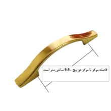 دستگیره کابینت و کمد مدل SP96 بسته 10 عددی