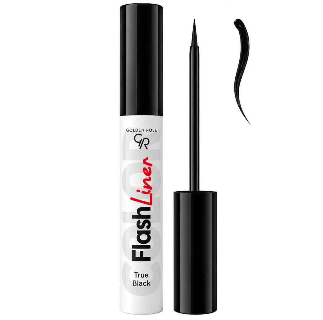 خط چشم مویی گلدن رس مدل True Blck شماره 112 رنگ  مشکی