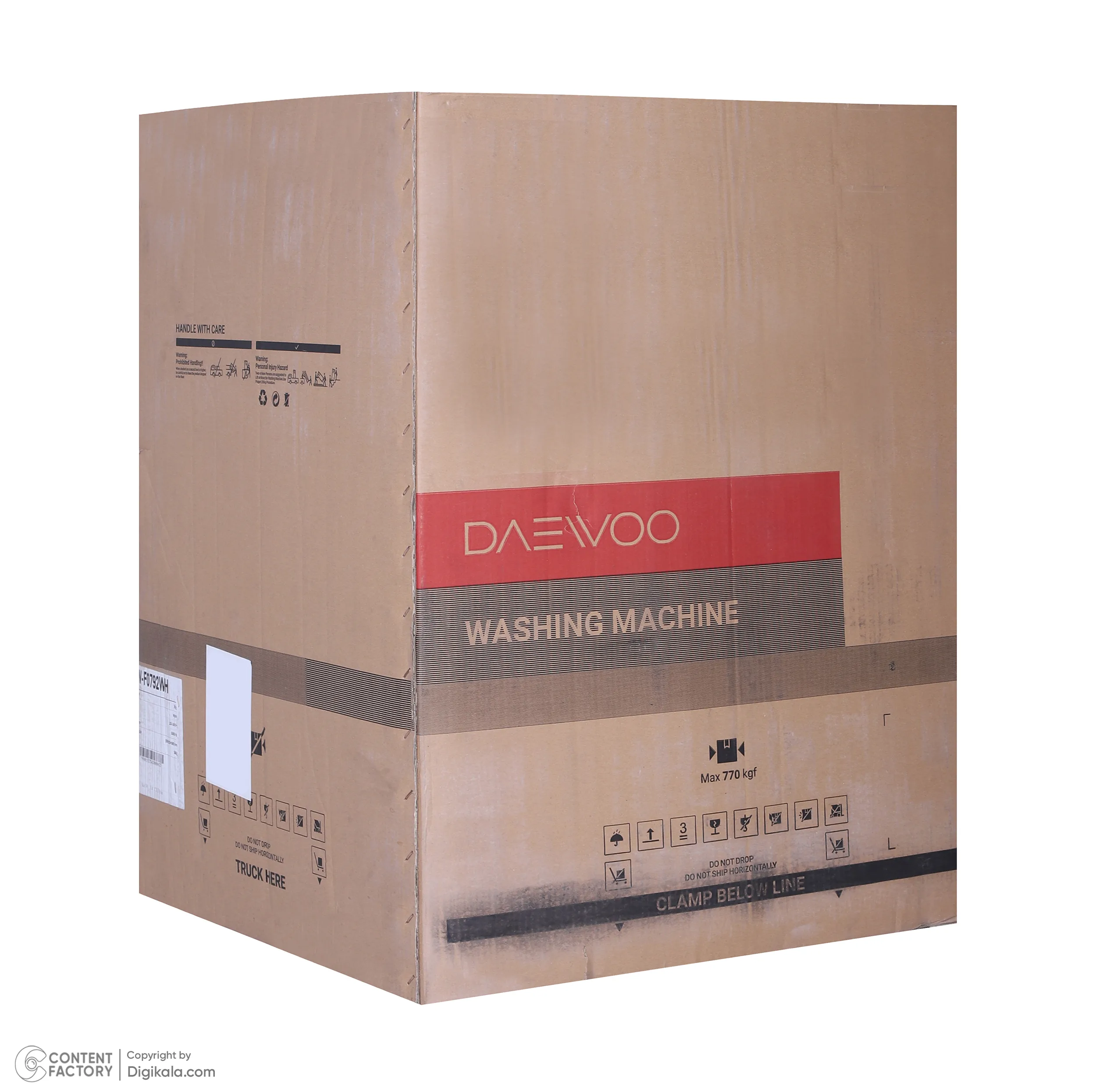 ماشین لباسشویی 7 کیلوگرم اتوماتیک دوو مدل DW-F0792