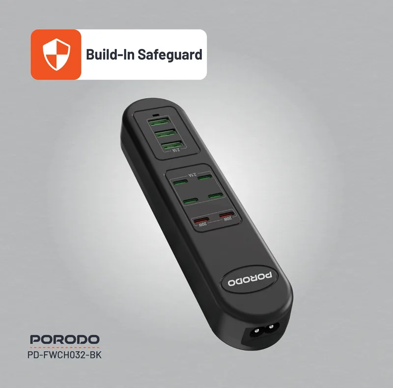 چندراهی برق پرودو مدل USB HUB