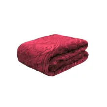 پتو گلبافت مدل برجسته مخمل یک نفره سایز ۲۲۰*۱۶۰ سانتی‌متر