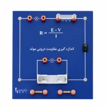 بازی آموزشی صنایع آموزشی مدل اندازه گیری مقاومت درونی مولد