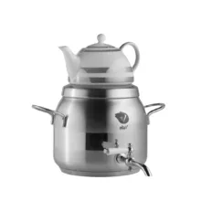 ست کتری و قوری والین مدل دایان مات با خط براق کد k053