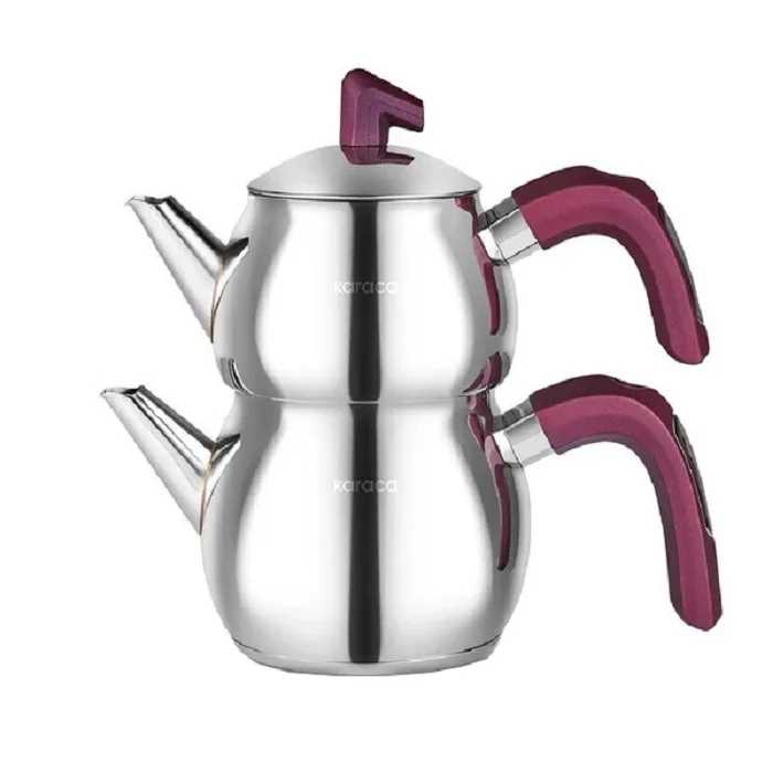 ست کتری و قوری کاراجا مدل Viyola گنجایش کتری 1.6 لیتر گنجایش قوری 1 لیتر