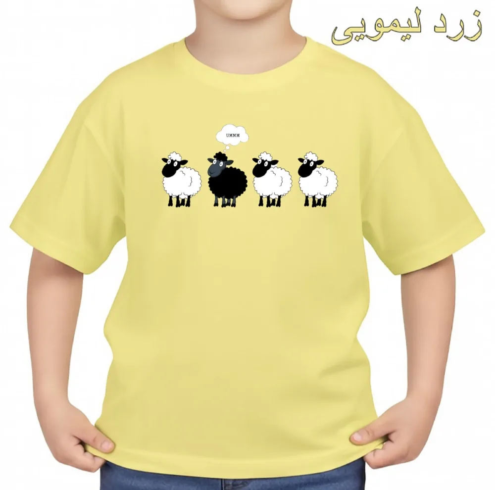 تی‌شرت آستین کوتاه بچگانه مدل ببعی کد v3