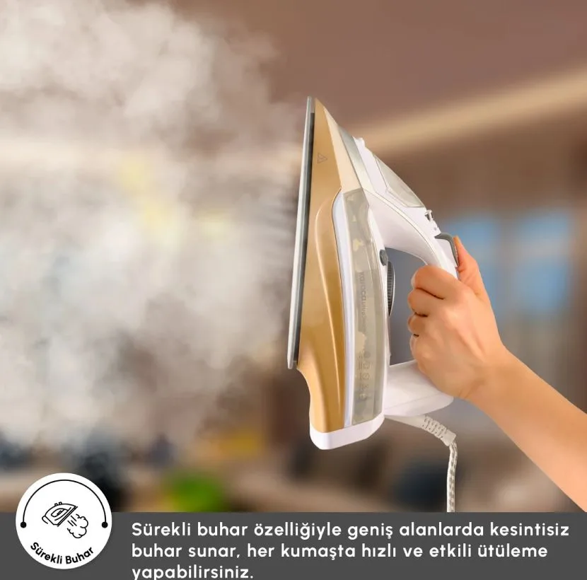 اتو بخار 3000 وات کاراجا مدل Vantuz Ultrasteam