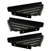 شلف دیواری مدل فروردین طرح مثلث کد A03 بسته 3 عددی