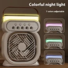 پنکه رومیزی مدل FAN HUMIDIFIER ظرفیت 2600 میلی آمپر ساعت