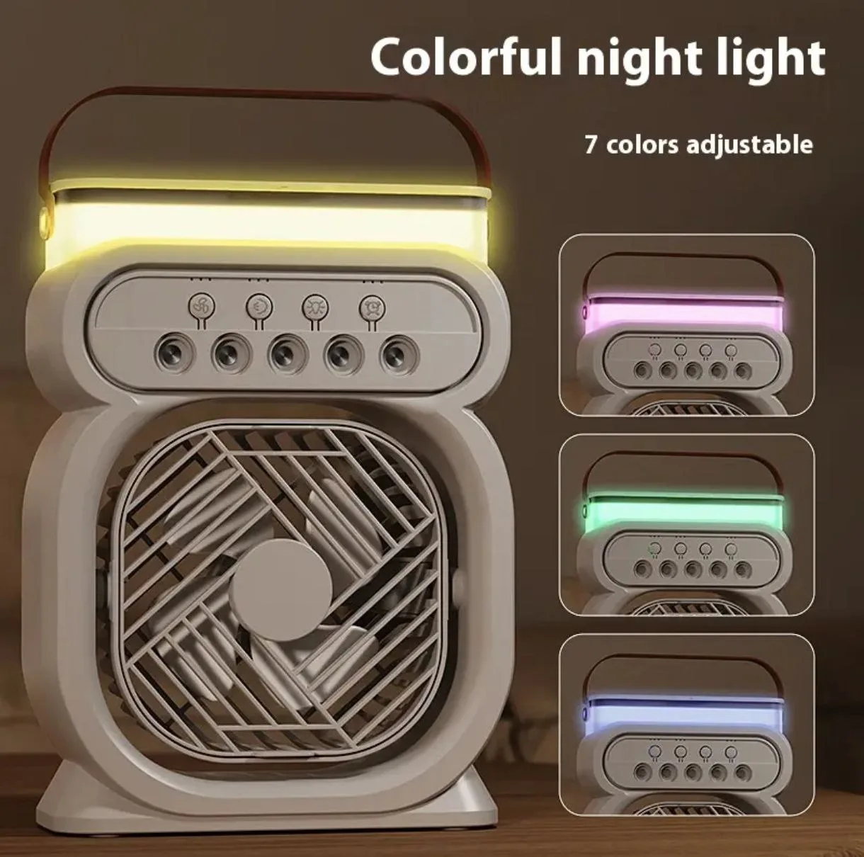 پنکه رومیزی مدل FAN HUMIDIFIER ظرفیت 2600 میلی آمپر ساعت