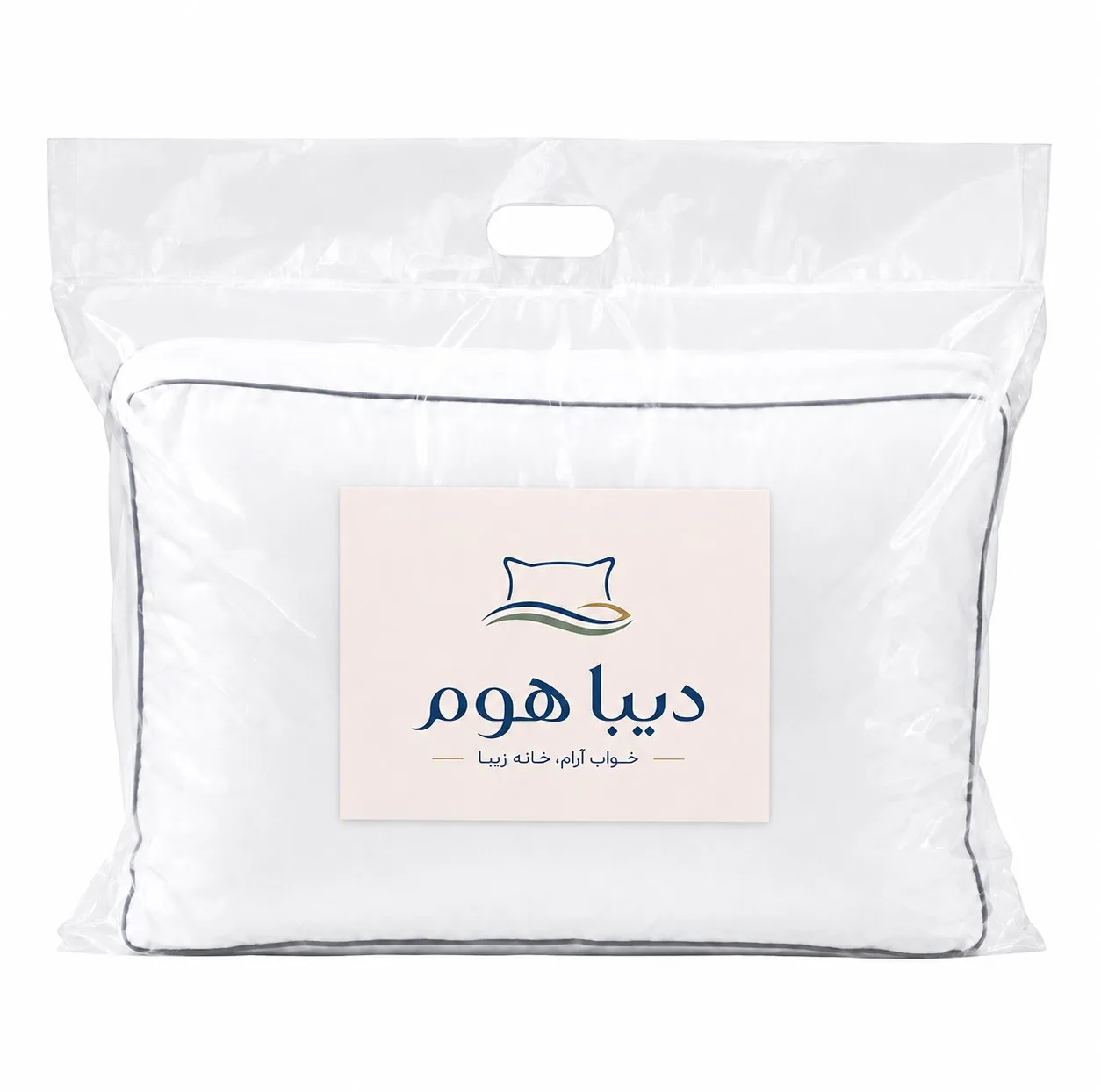 بالش طبی دیباهوم مدل میکروژل نخ پنبه سایز 50×70 سانتی متر