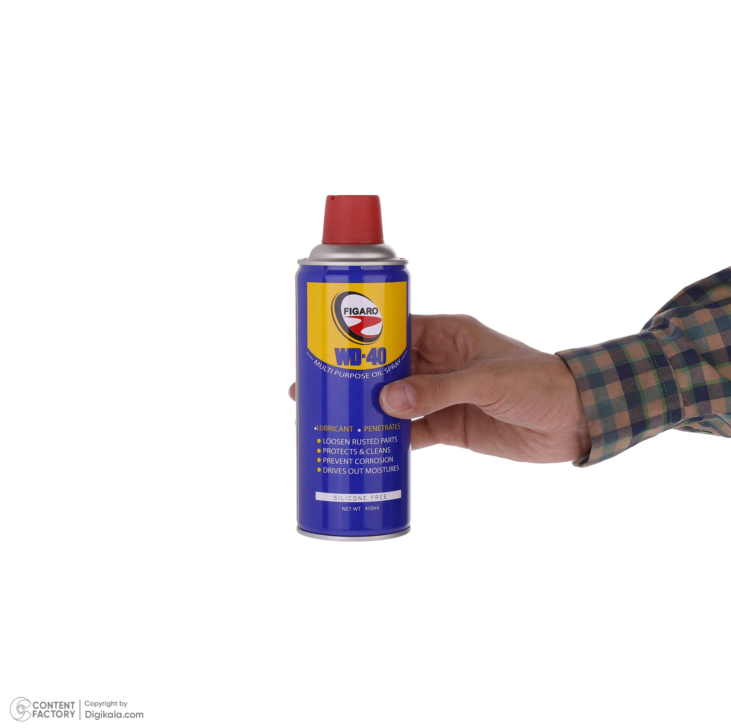 اسپری روان کننده فیگارو مدل WD-40 حجم 400 میلی لیتر مجموعه 3 عددی