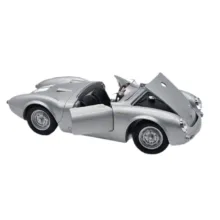 ماکت ماشین بازی ناب سل مدل پورشه اسپایدر 550 فلزی طرح ولی کد WELLY 1:24 PORSCHE 550 SPYDER