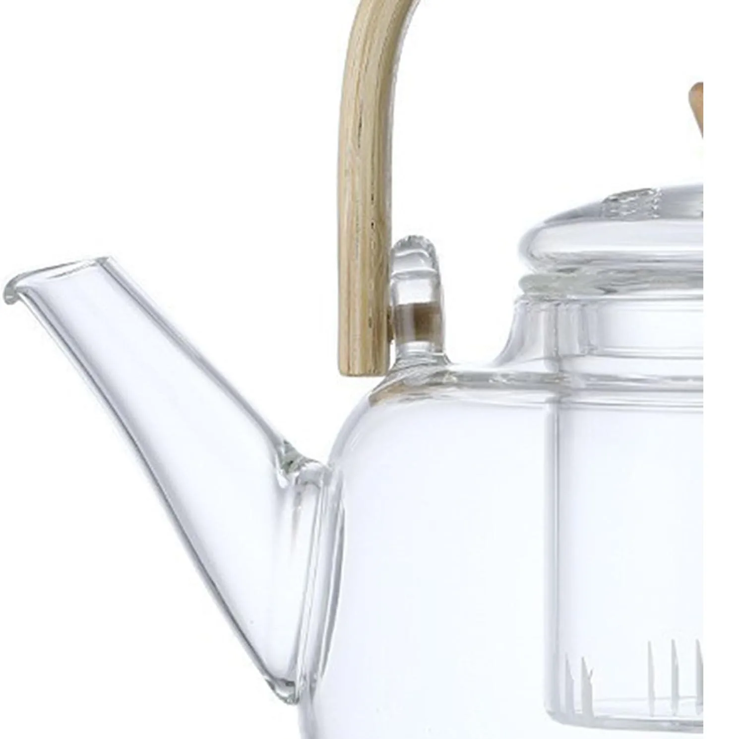 قوری مدل ویداستی دسته بامبو کد 1369n 800cc