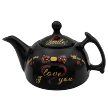 ست قوری و وارمر مدل شقایق کد 2415 گنجایش 600 میلی لیتر
