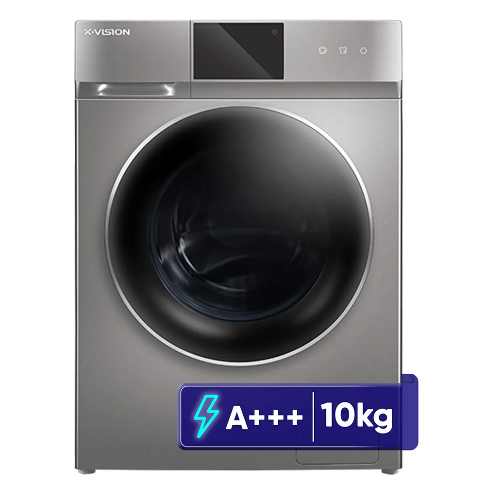 ماشین لباسشویی 10 کیلوگرم اتوماتیک ایکس ویژن مدل TX102-AWD/ASD