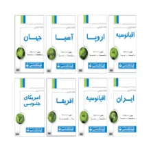 نقشه انتشارات گیتاشناسی مدل طبیعی کد TB-8 مجموعه 8  عددی