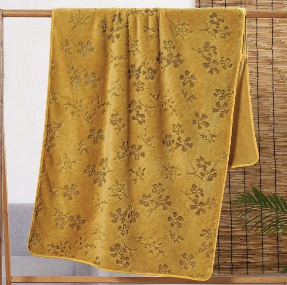 حوله دست و صورت مدل coral fleece سایز ۳۴*۷۵ سانتی متر