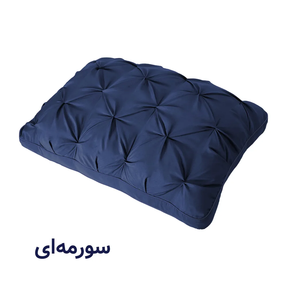 بالش خوابسا مدل فیورا دیواره‌دار سایز 50×70 سانتی‌متر