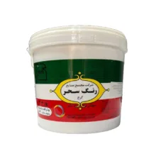 رنگ پلاستیک سفید مات رنگ سحر کد 861 وزن 4 کیلوگرم