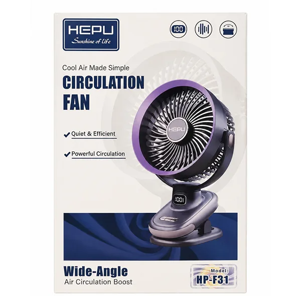 پنکه شارژی هپو مدل HP-F31