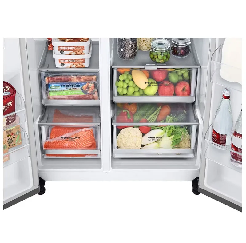یخچال فریزر ساید بای ساید 34 فوت ال جی مدل GR-X348CSFS