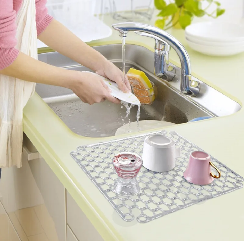 محافظ سینک رد رز مدل شیشه ای پلاستیکی