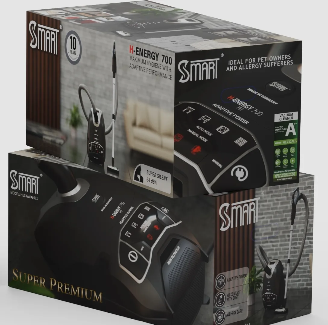 جاروبرقی 2500 وات اسمارت مدل H732ALG