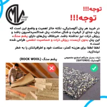 پنل آکوستیک مجیک ویس مدل Quietrex کد YELL1