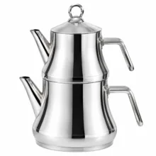 ست کتری و قوری لینس مدل Naz Aile گنجایش کتری 1.75 لیتر و گنجایش قوری 0.75 لیتر