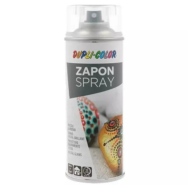 اسپری رنگ  شفاف دوپلی کالر مدل Zapon حجم 400 میلی لیتر