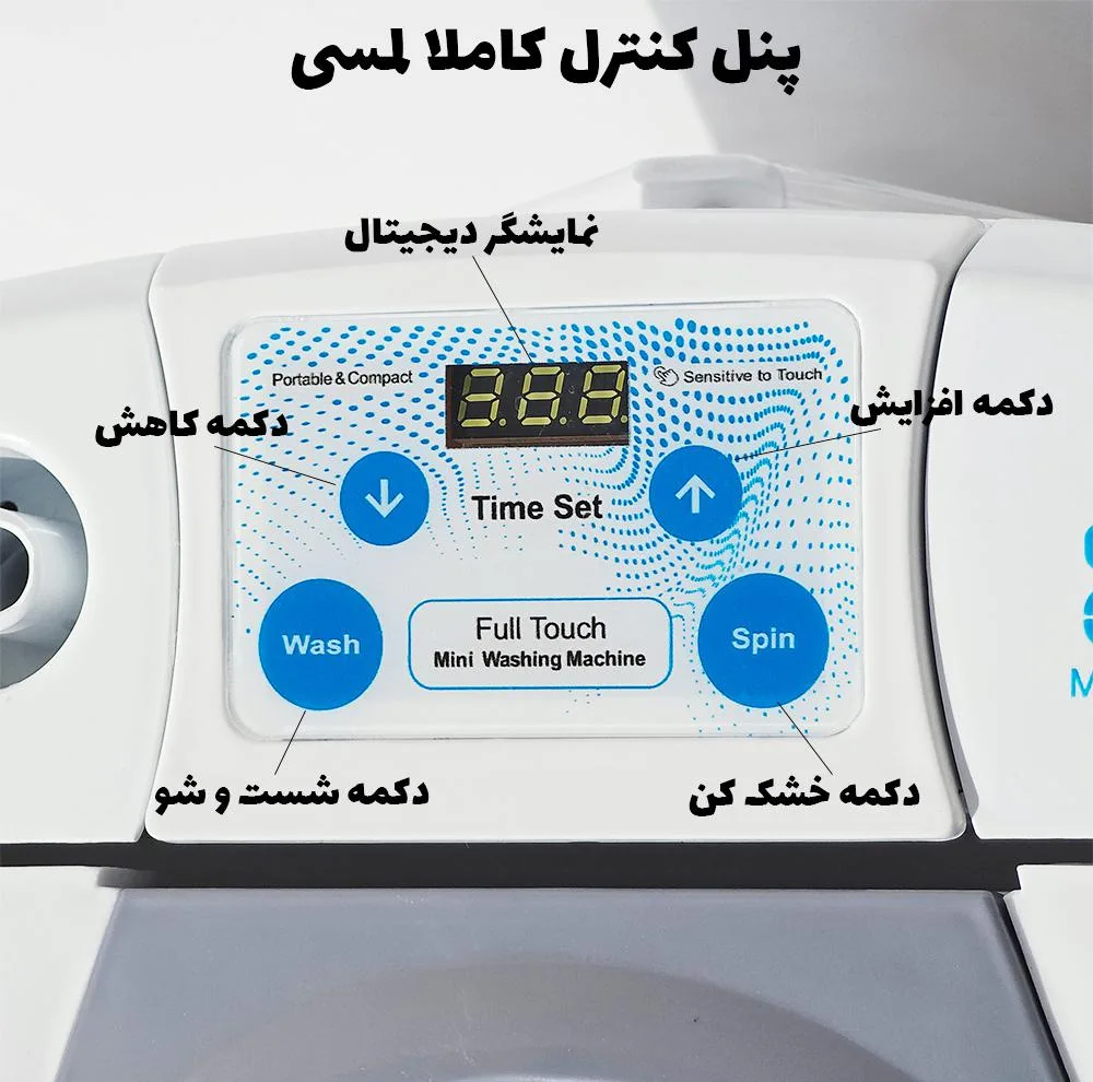 مینی‌ واش 3.5 کیلوگرم کوپکس مدل CWM35T