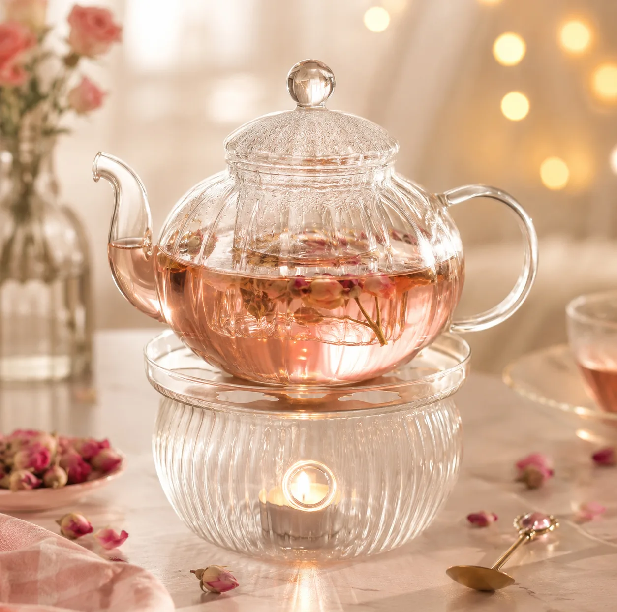 وارمر قوری مدل شیاردار