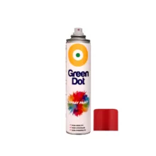 اسپری رنگ قرمز ترافیک و سفید مات و قهوه ای شکلاتی گرین دات مدل color3 حجم 250 میلی لیتر مجموعه 3 عددی