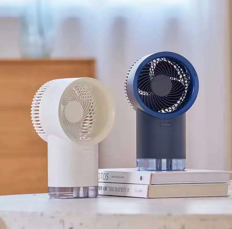 پنکه رومیزی شارژی Air fan مدل XY-365ظرفیت 4000 میلیآمپر ساعت