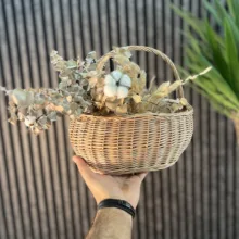 سبد مروار بافی مدل دسته دار