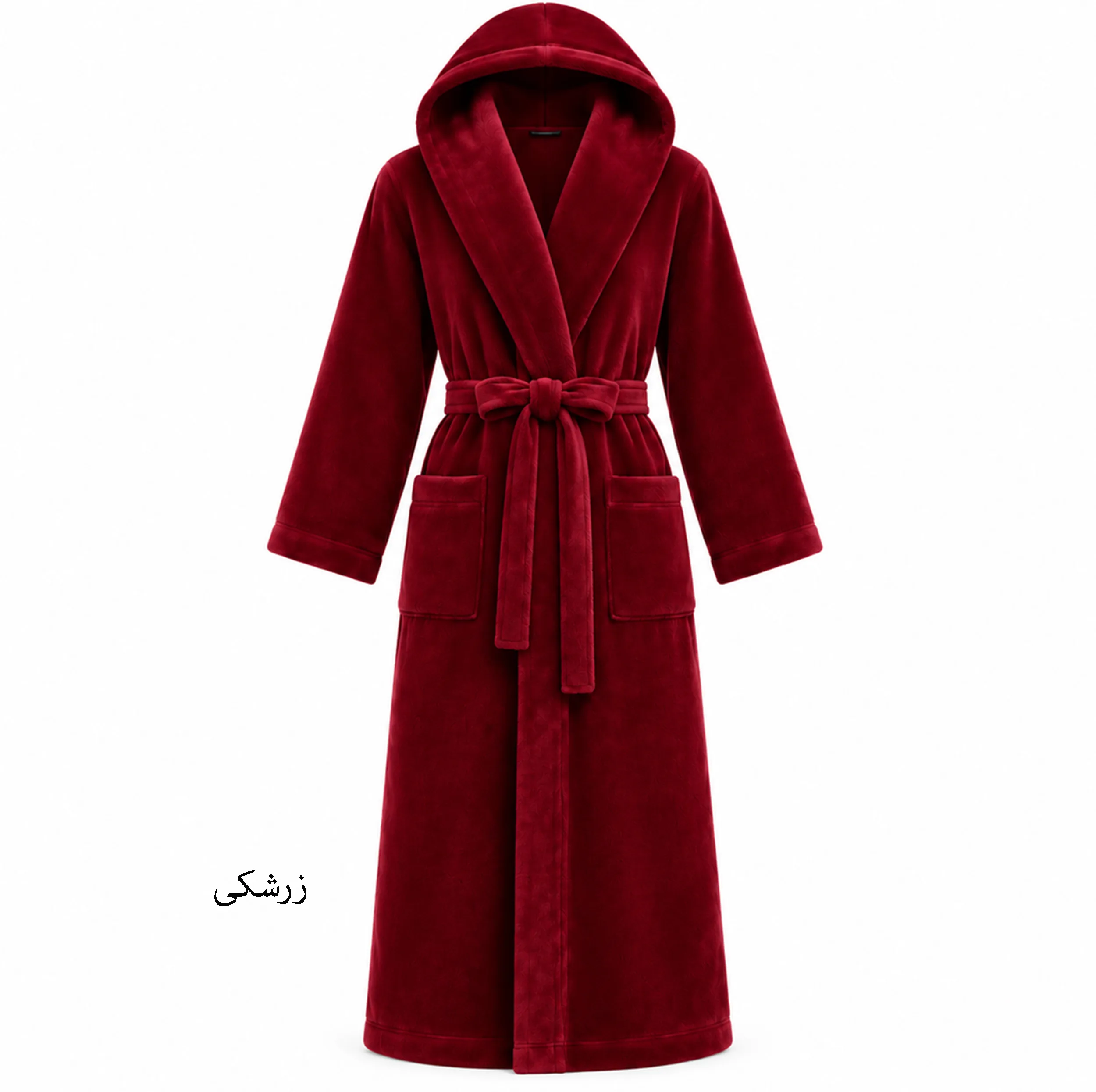 حوله پالتویی هنرمند مدل Classic Plain سایز ۱۲۵ مناسب برای قد ۱۶۰ الی ۱۸۰ سانتی متر