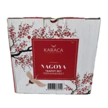 ست کتری و قوری کاراجا مدل Nagoya گنجایش کتری 1.1 لیتر گنجایش قوری 0.9 لیتر