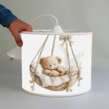 لوستر کودک مدل خرس و گهواره